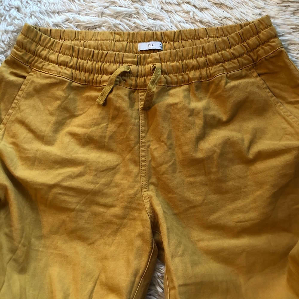 RARE TNA Alix Joggers in Mustard